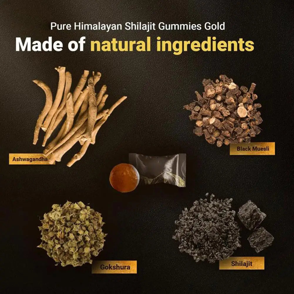 Pure Himalayan Shilajit Gold Gummies